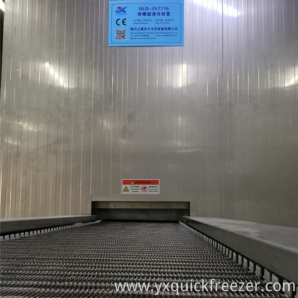 Feeding Port Of Spiral Freezer